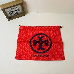 Tory Burch Orange 10X13 Duster Bag